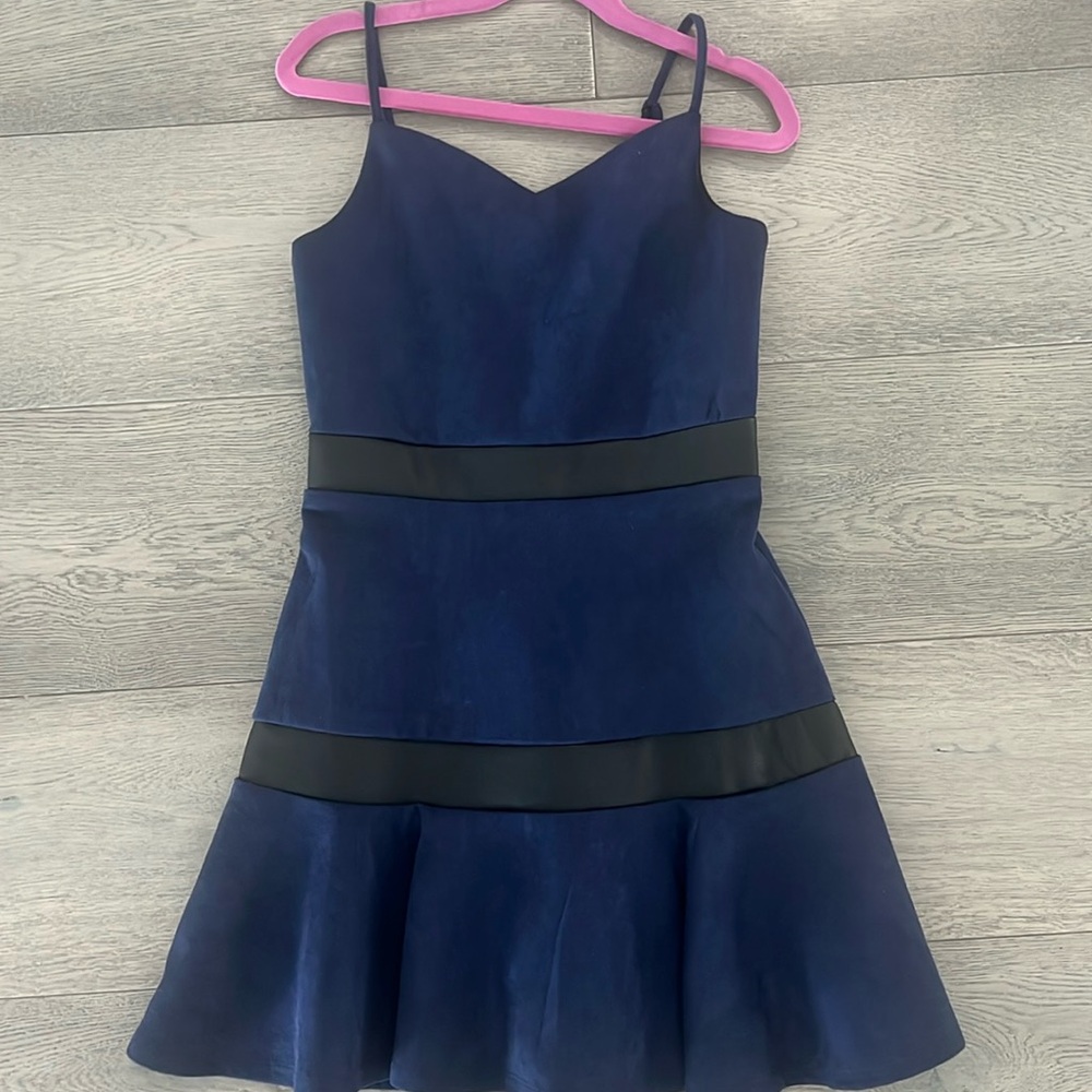 Miss Behave size 10 navy and black dress